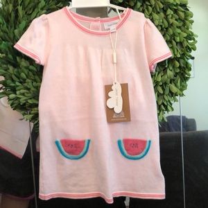 NWT Angel Dear Watermelon Dress Sz 6-12M